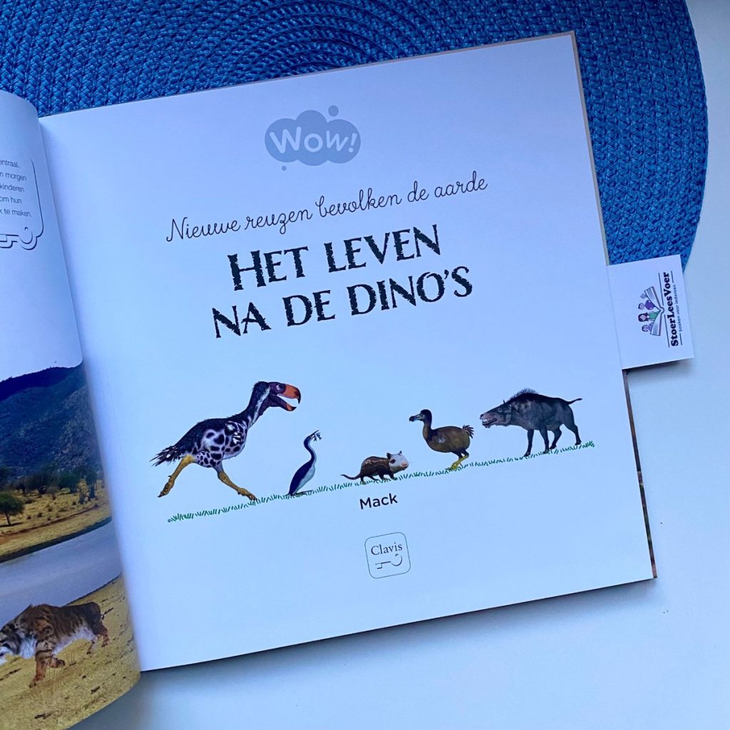 titelblad wow weetjesboek dinosaurus