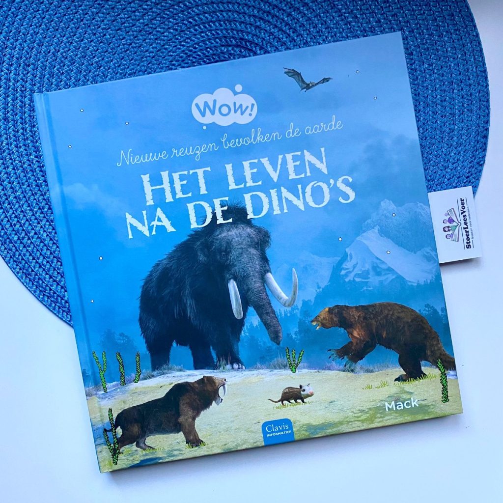 Het leven na de dino's wow boekenserie voorkant cover omslag dinosaurus weetjesboek