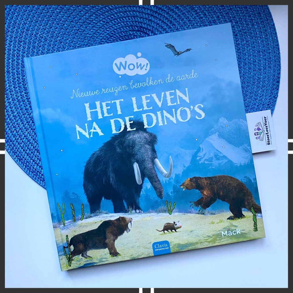 Het leven na de dino's wow boekenserie voorkant cover omslag dinosaurus weetjesboek