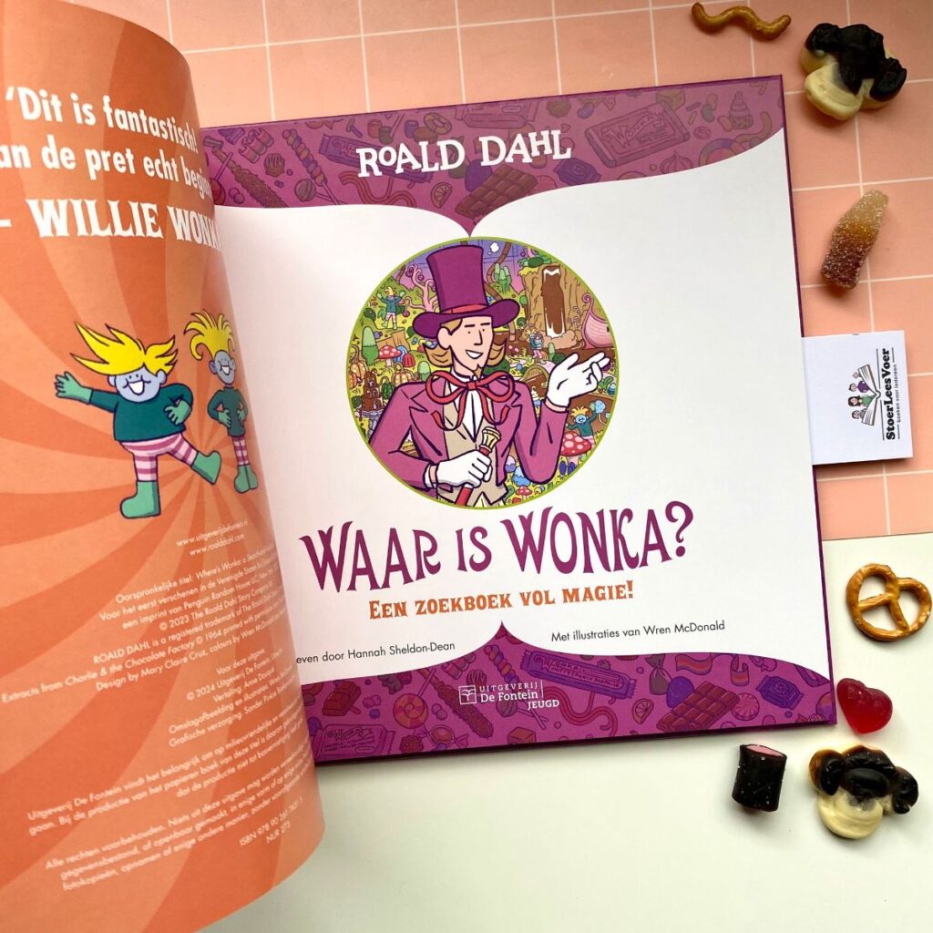 titelblad roald dahl zoekboek