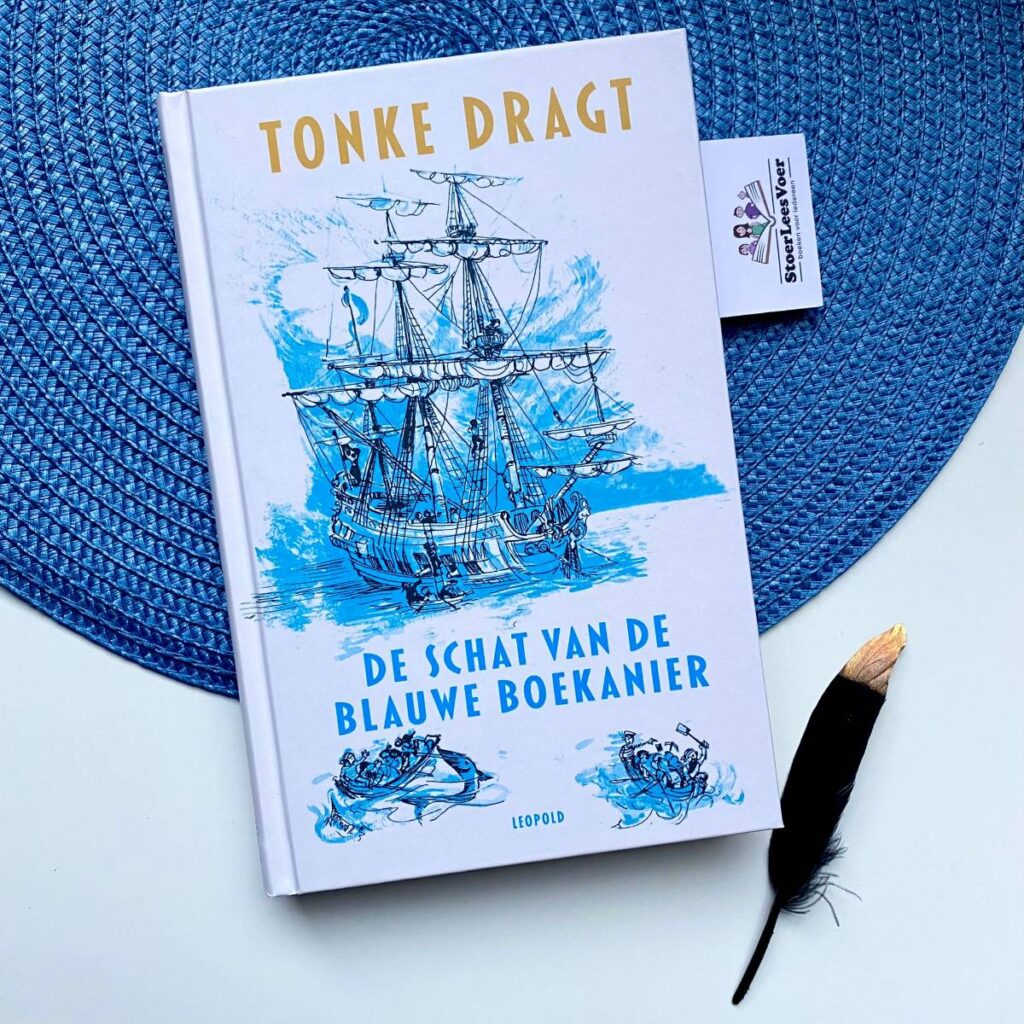 De Schat van de Blauwe Boekanier Tonke dragt voorkant boek cover omslag