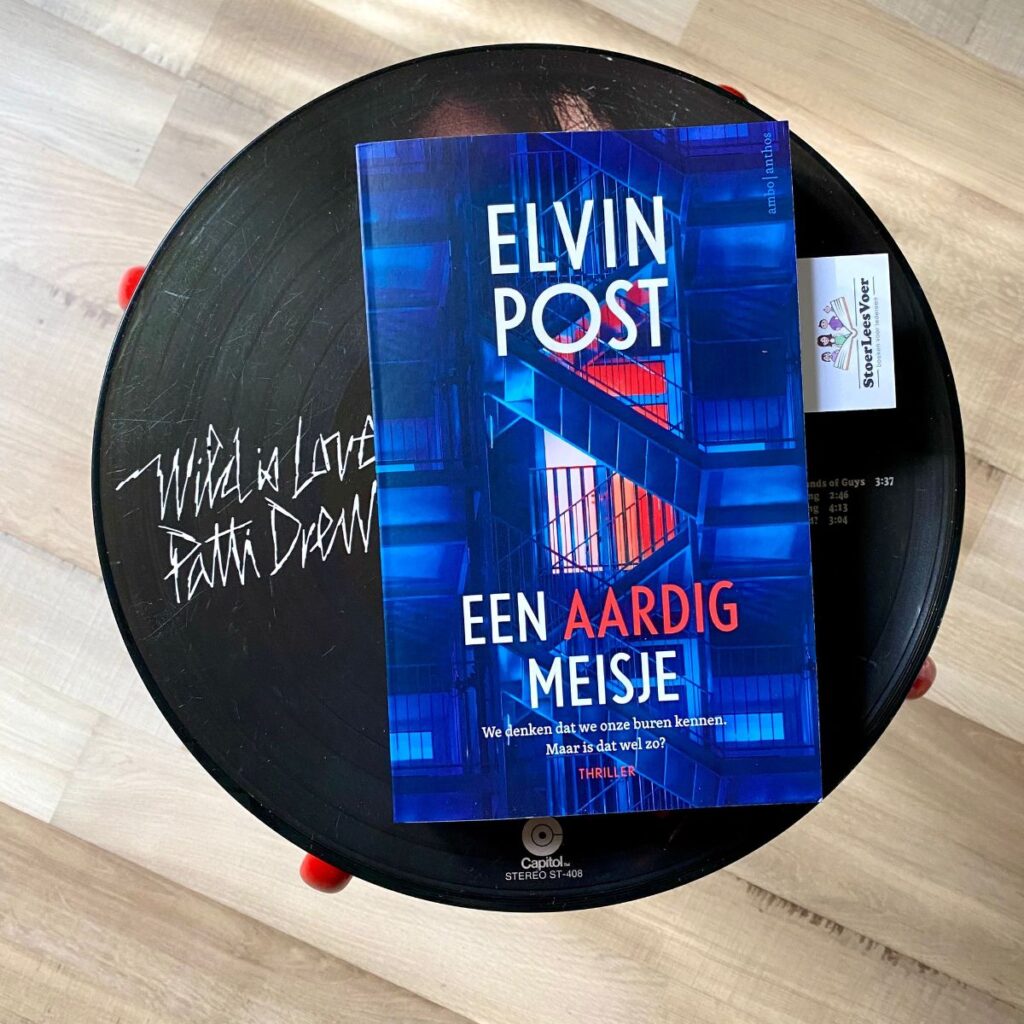 Een aardig meisje elvin post boek voorkant cover kader omslag