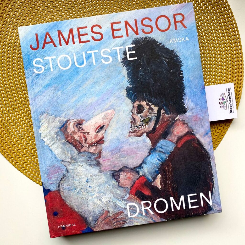 James Ensor Stoutste dromen voorkant boek cover omslag