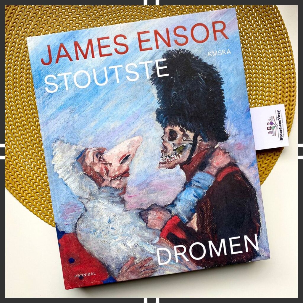 James Ensor Stoutste dromen voorkant boek cover omslag