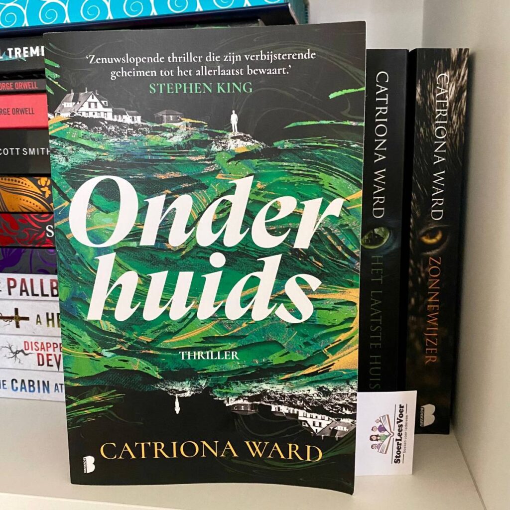 Onderhuids catriona ward thriller boek voorkant cover omslag