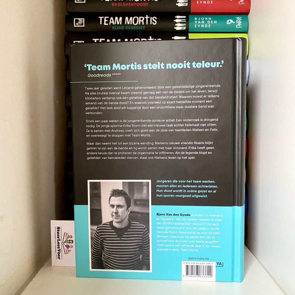 Team Mortis 15 Cold Case bjorn van den eynde boek achterkant synopsis samenvatting achterflap cover omslag