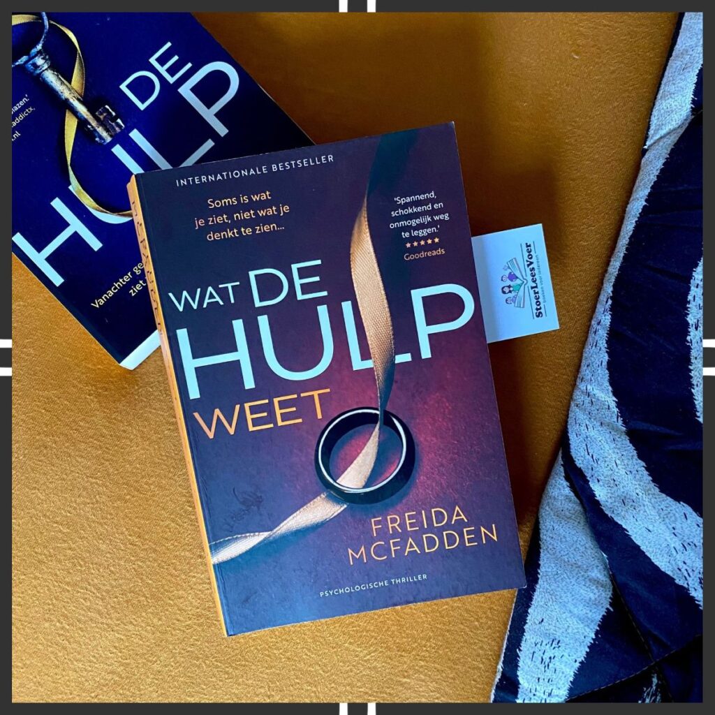 Wat de hulp weet freida mcfadden thriller voorkant cover kader boek omslag