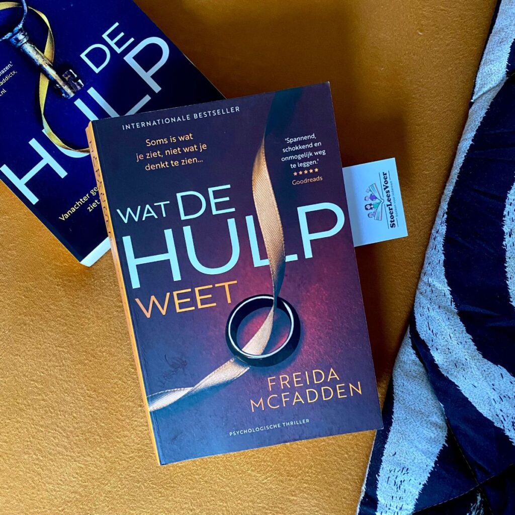 Wat de hulp weet freida mcfadden thriller voorkant cover kader boek omslag