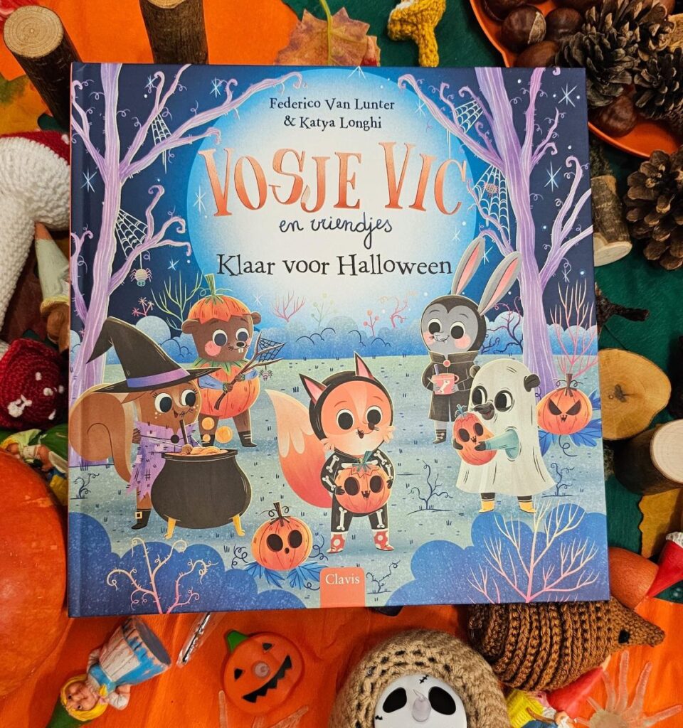 Vosje Vic en vriendjes klaar voor Halloween