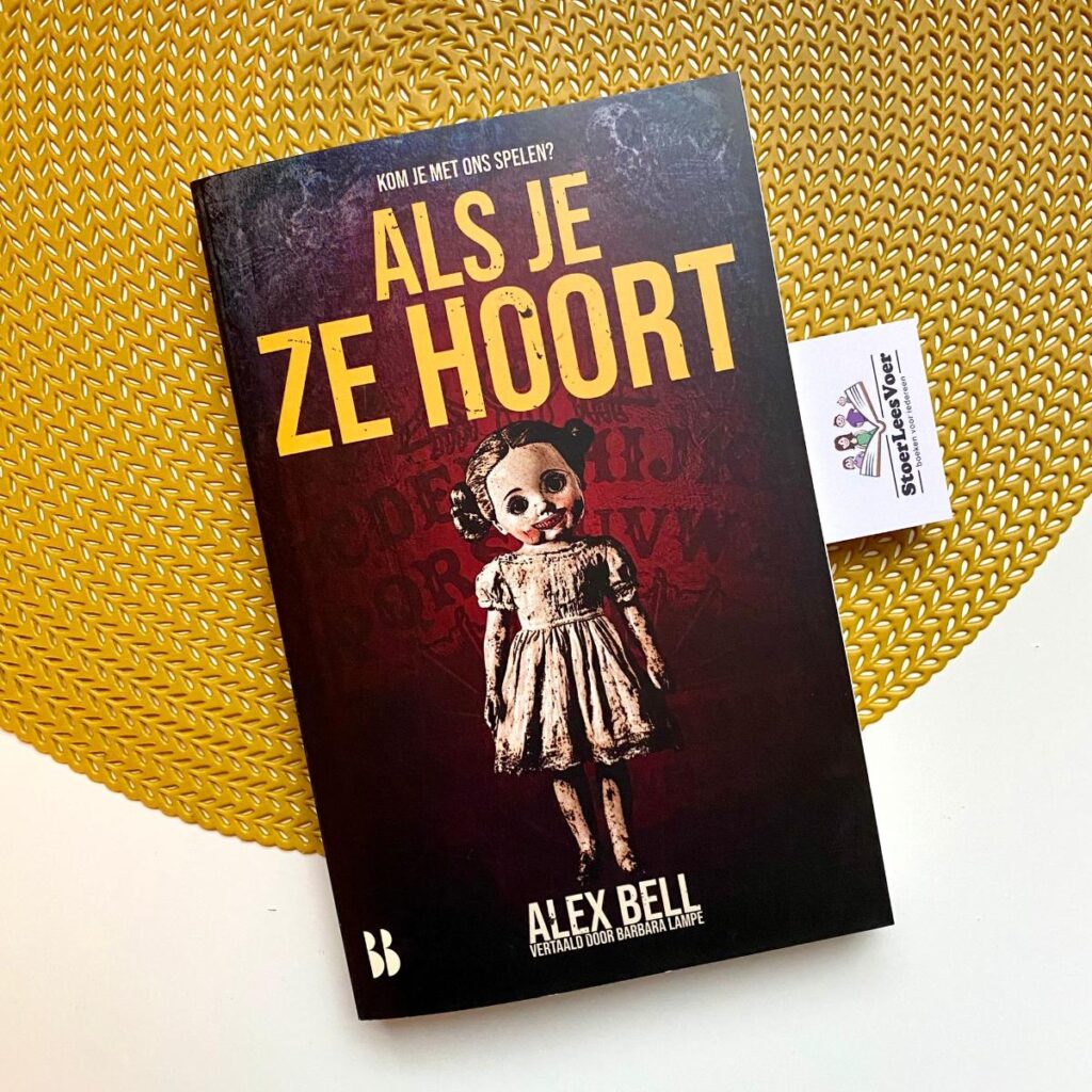 Als je ze hoort alex bell blossom books voorkant omslag cover boek frozen charlotte