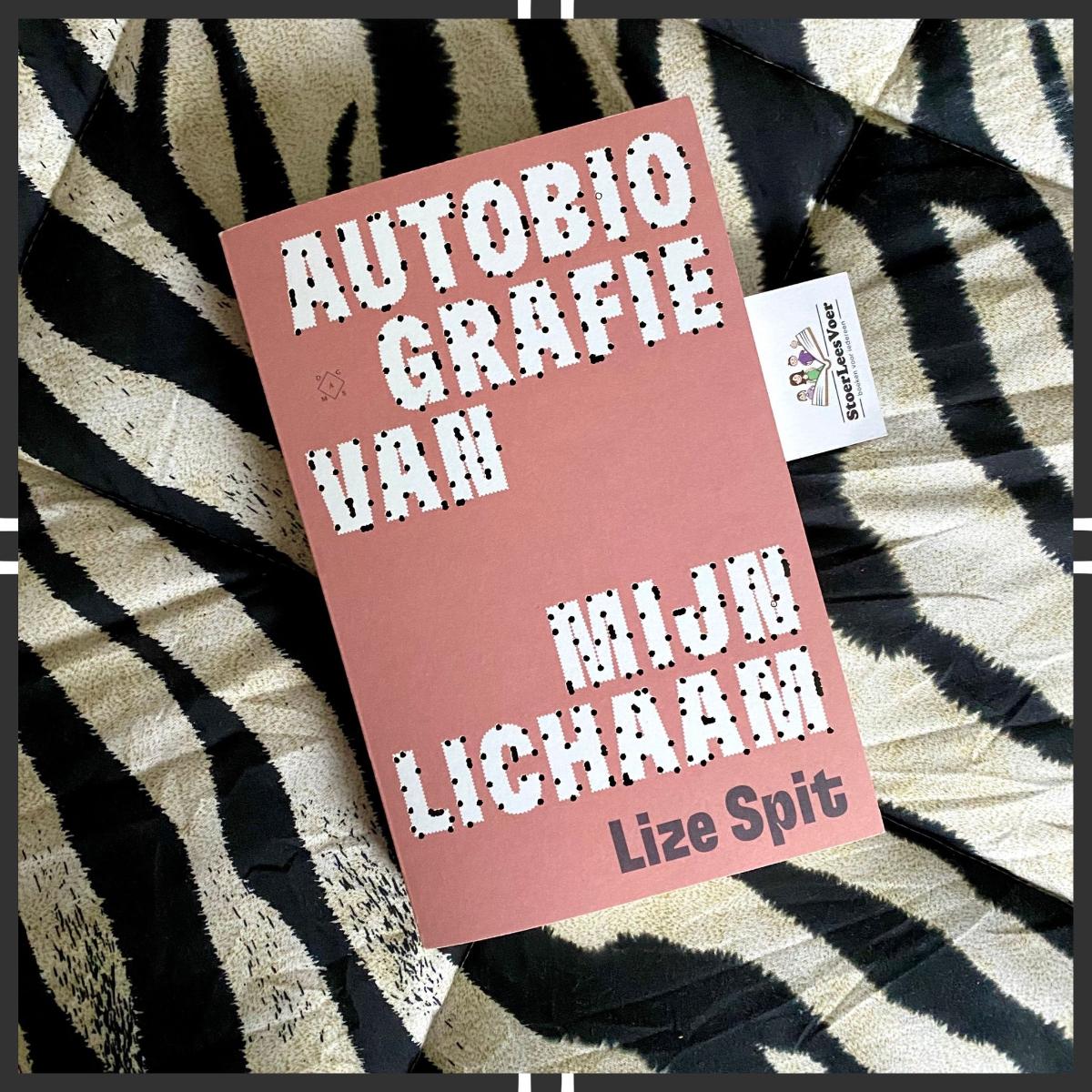 Autobiografie van mijn lichaam lize spit voorkant cover omslag boek