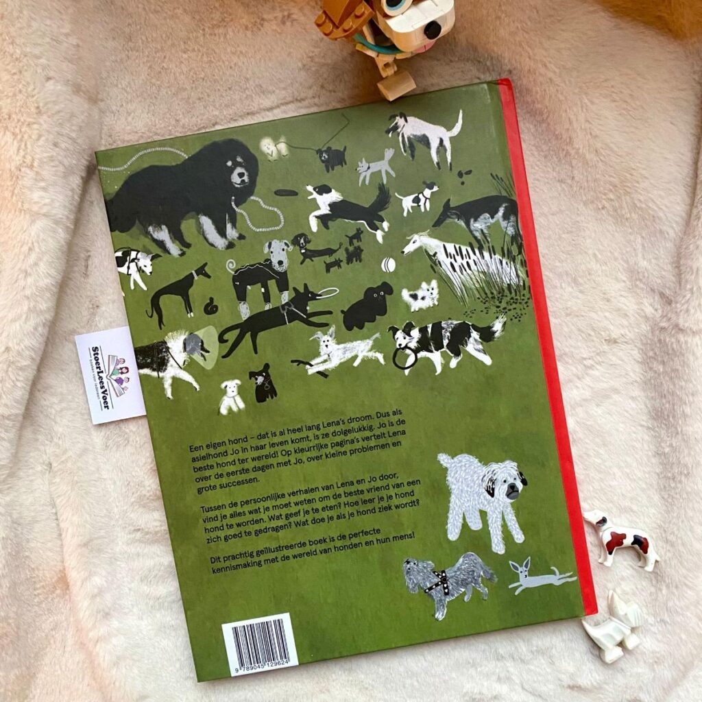 Je hond en jij prentenboek elena bulay achterkant achteflap synopsis samenvatting cover omslag prentenboek weetjesboek huisdier