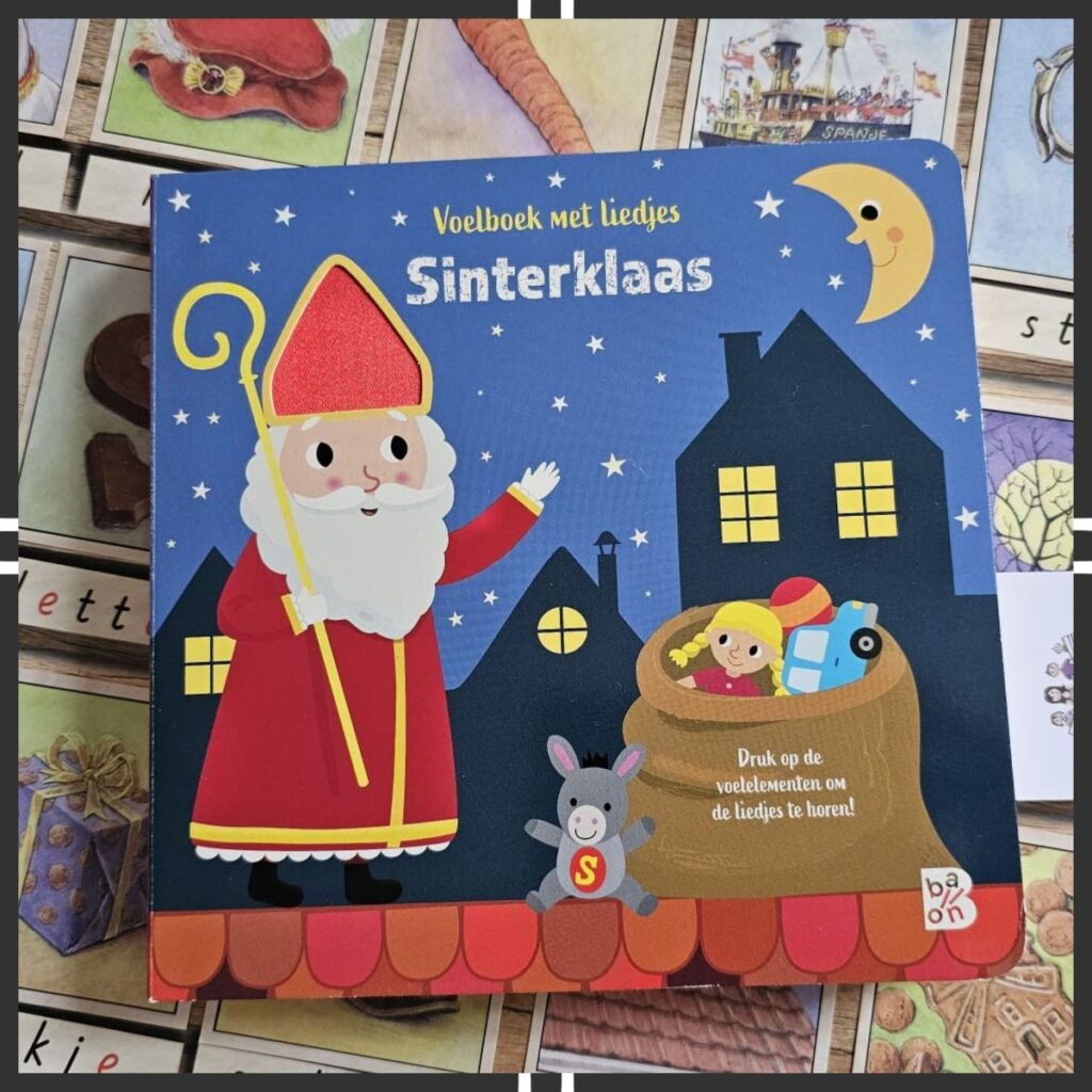 voelboek met liedjes Sinterklaas