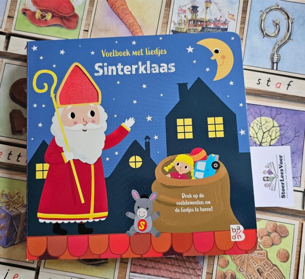 voelboek met liedjes Sinterklaas