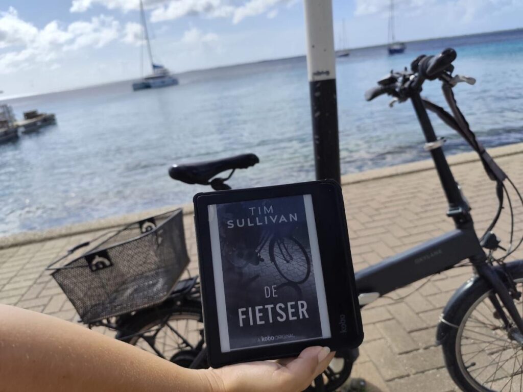 de fietser tim sullivan voorkant ebook boek thriller omslag