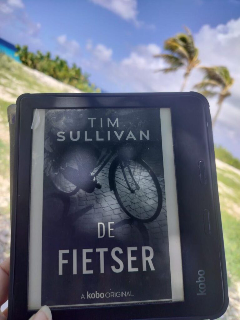 de fietser tim sullivan voorkant ebook boek thriller omslag