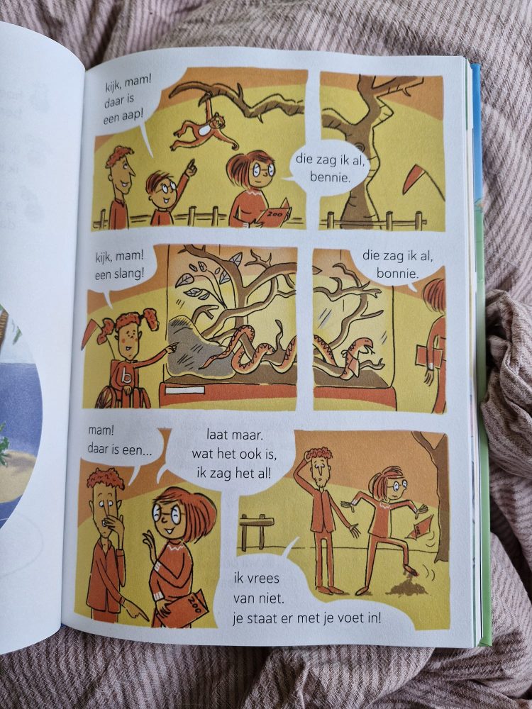 Strips in Mijn grappige groeiboek