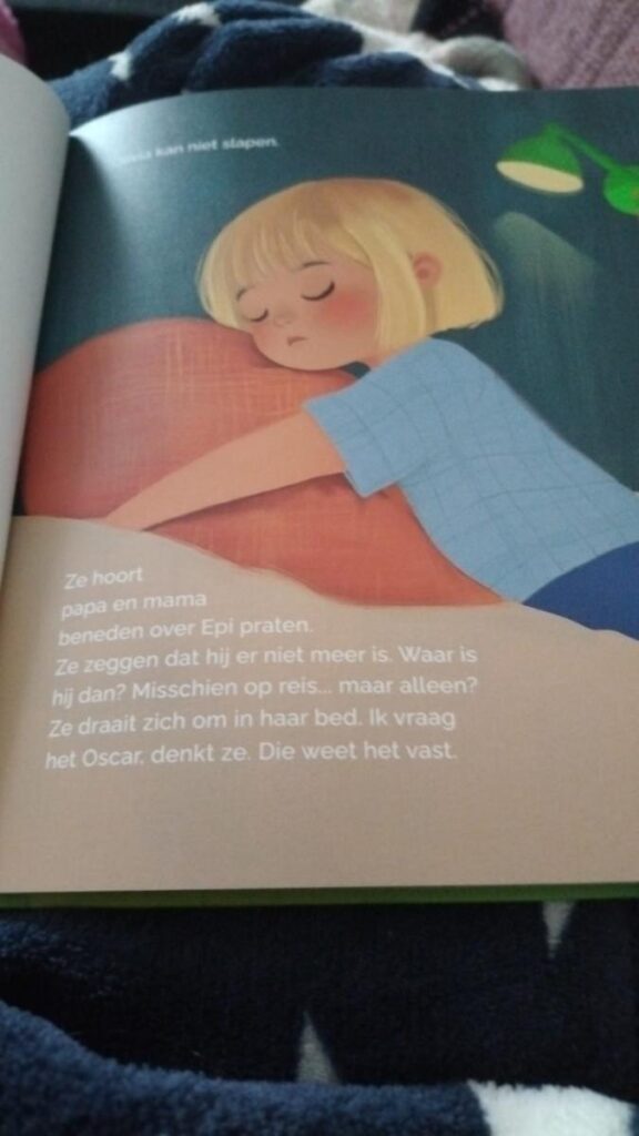 prentenboek over dood en rouw kinderen familie illustraties