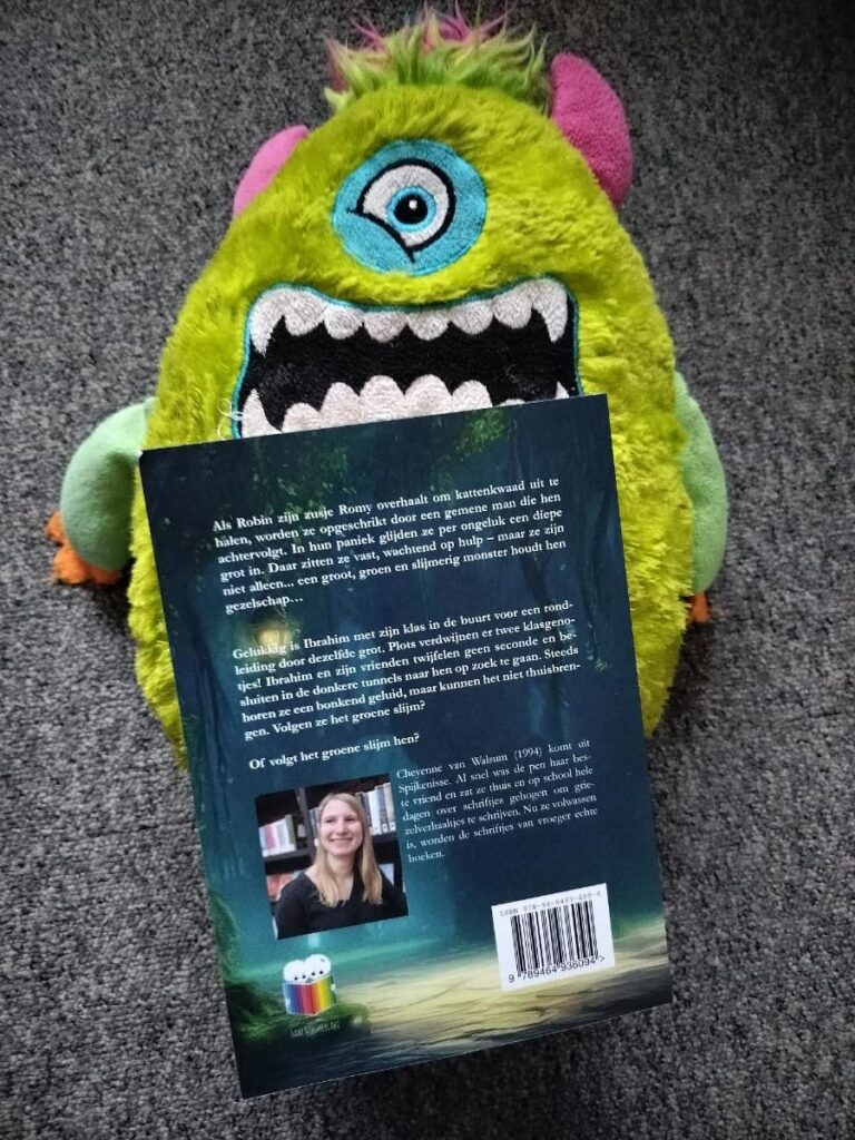 het slijmmonster achterkant boek synopsis achterflap samenvatting