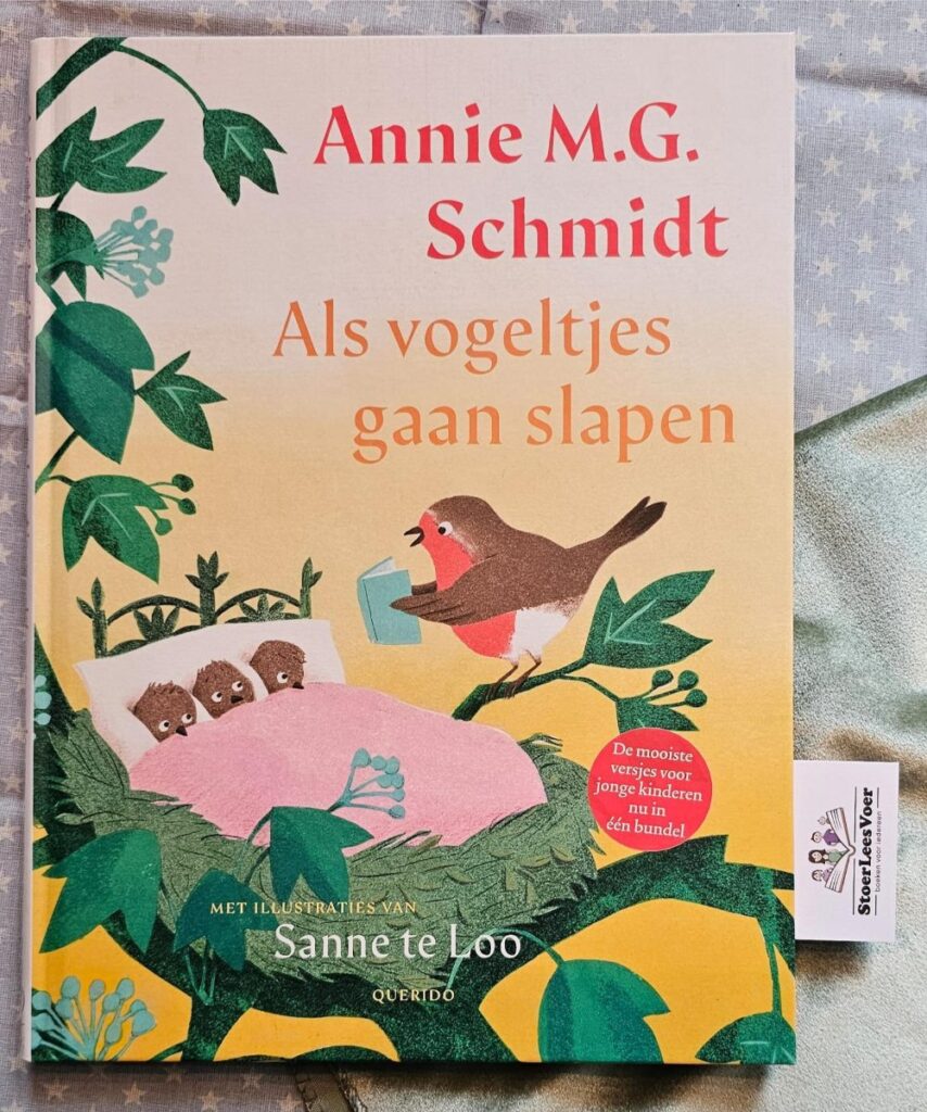 Als vogeltjes gaan slapen