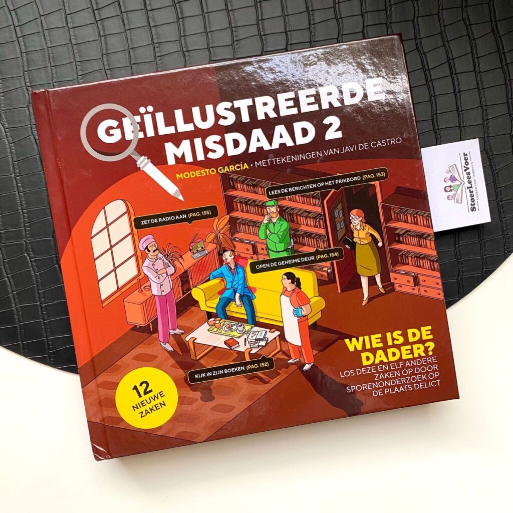 Geïllustreerde misdaad 2 voorkant boek cover omslag