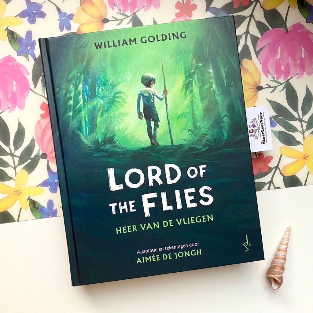 Graphic novel Lord of the Flies aimee de jongh voorkant cover boek omslag