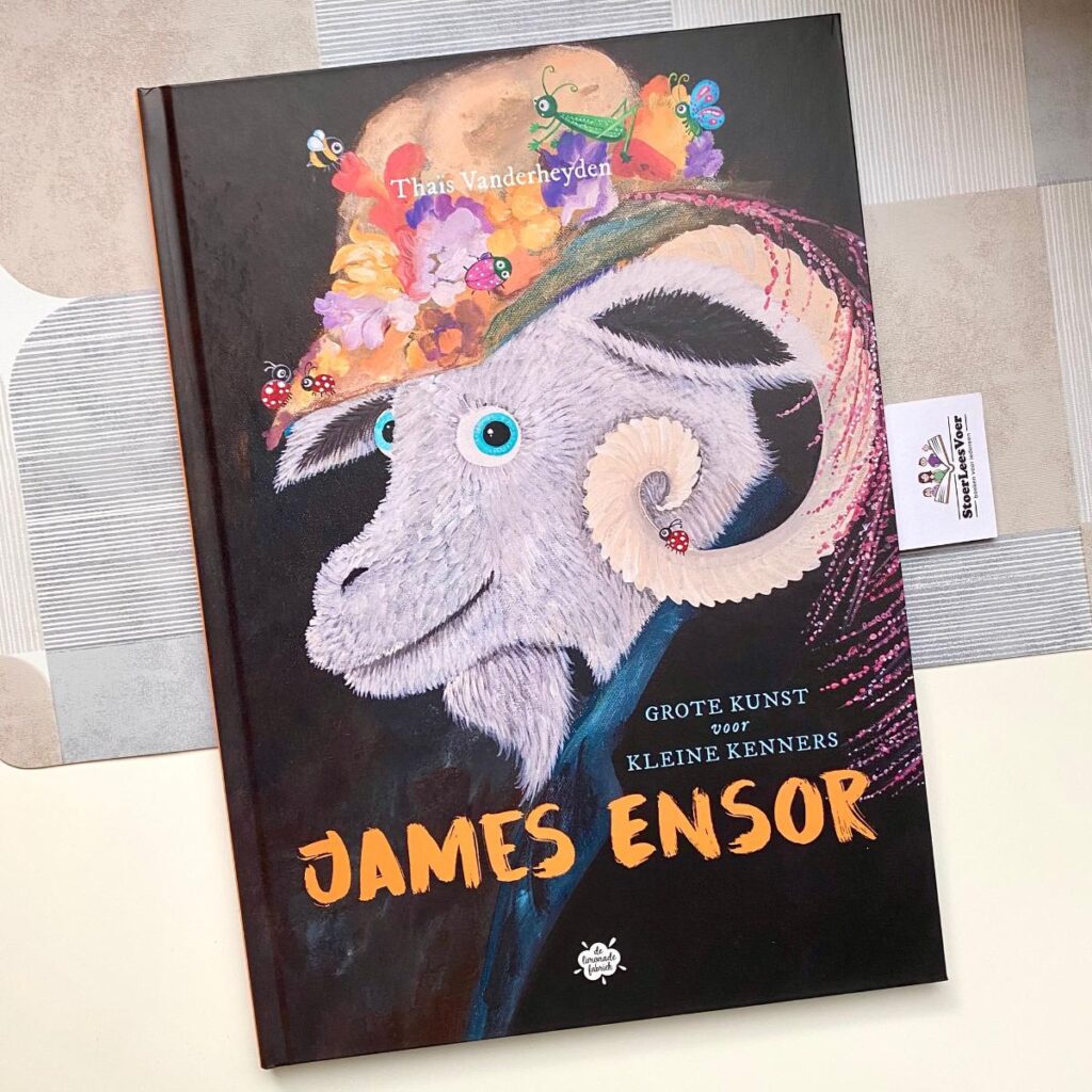 Grote kunst voor kleine kenners James Ensor kunstboek thaïs vanderheyden voorkant cover omslag