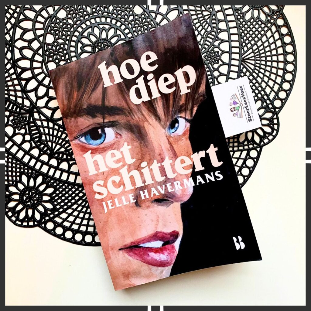 Hoe diep het schittert jelle havermans voorkant boek omslag cover