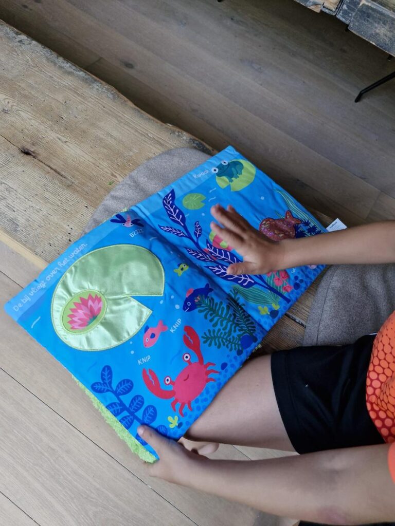 Ook voor oudere kinderen een fijn voelboek