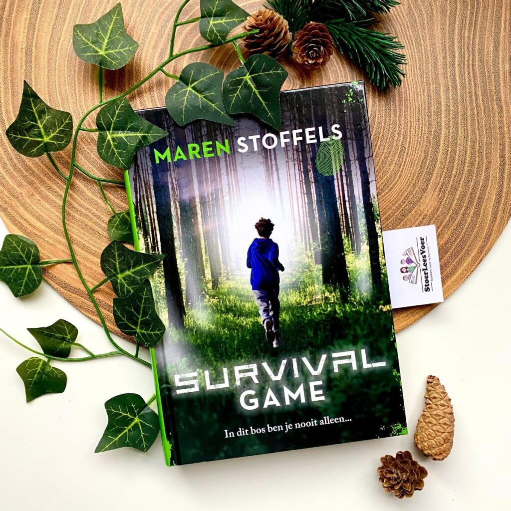 Survival game maren stoffels voorkant boek omslag cover