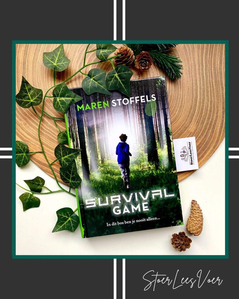 Survival game maren stoffels voorkant boek omslag cover