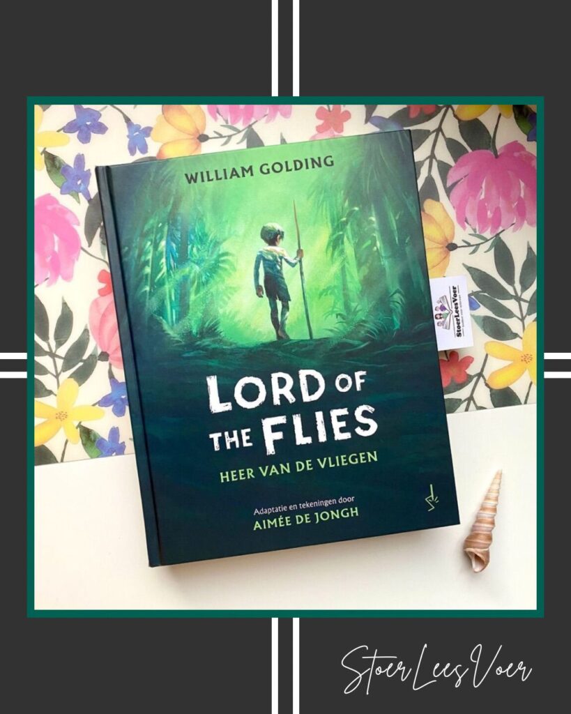 Graphic novel Lord of the Flies aimee de jongh voorkant cover boek omslag