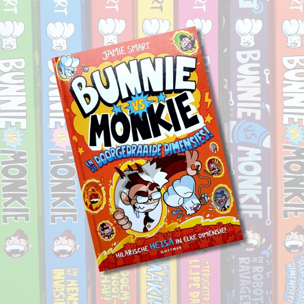 bunnie versus monkie en de doorgedraaide dimensies