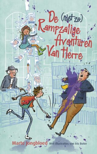 De (niet zo) rampzalige avonturen van Herre voorkant boek kindebroekenweek