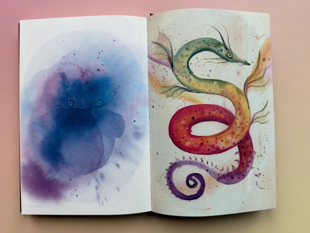 worm en wolkje