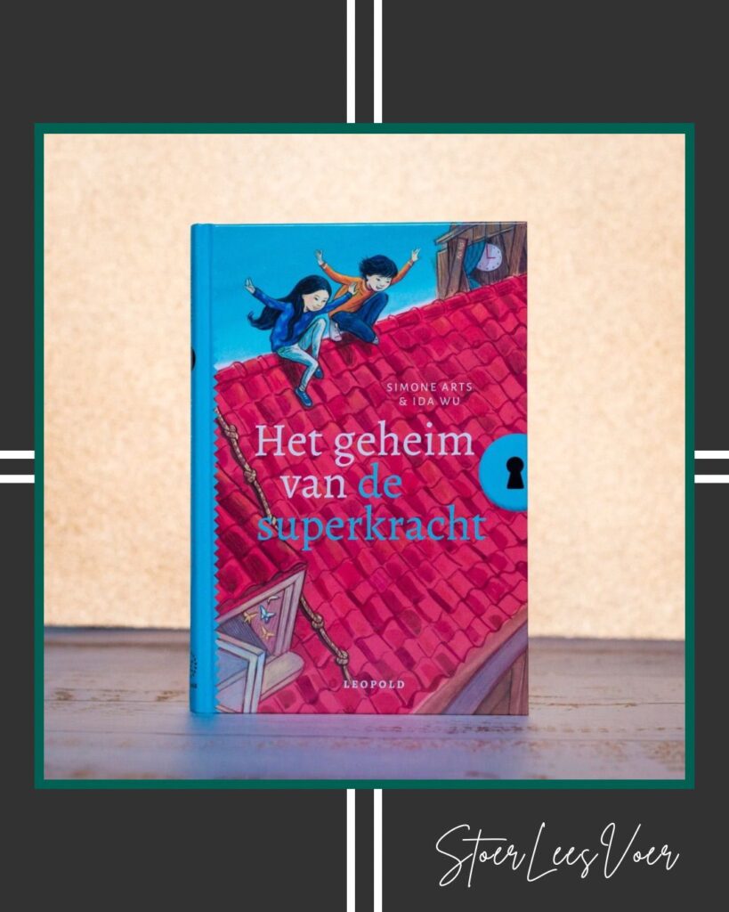 Het geheim van de superkracht met SLV kader voorkant boek