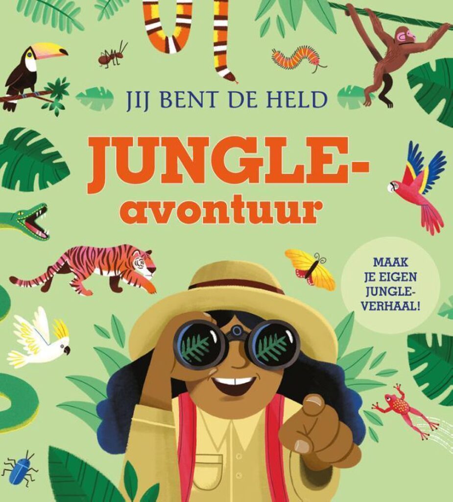 Jij bent de held - Jungleavontuur voorkant boek kinderboekenweek
