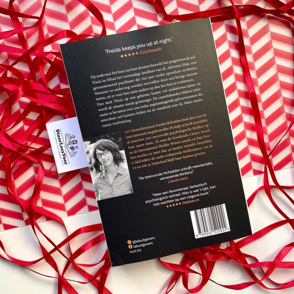 Lieg nooit freida mcfadden achterkant achterflap synopsis samenvatting boek thriller