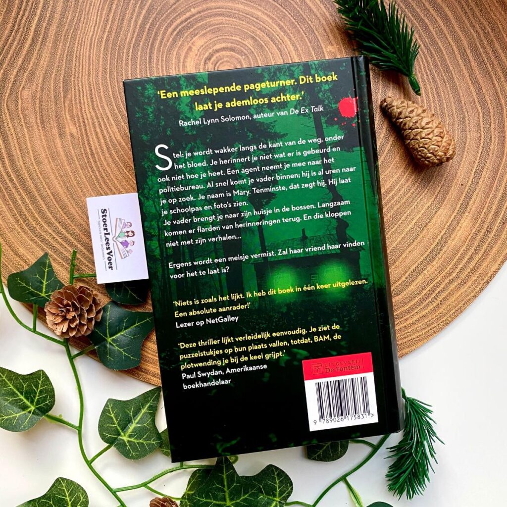 Niet mijn naam megan lally achterkant achterflap synopsis samenvatting cover boek