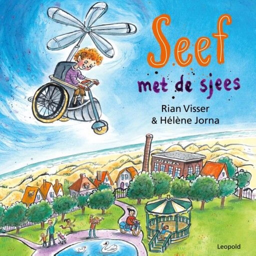 Seef met de sjees voorkant boek rian visser