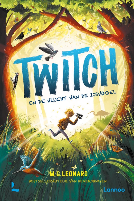 Twitch en de vlucht van de ijsvogel voorkant boek kinderboekenweek