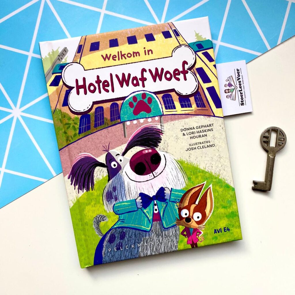 Welkom in Hotel Waf Woef voorkant boek avi e4