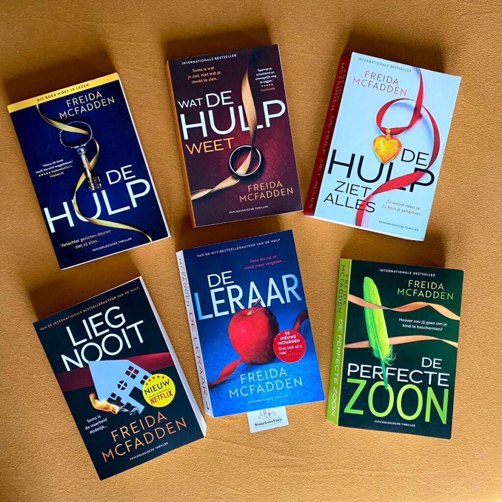 nederlands vertaalde boeken freida mcfadden thrillers