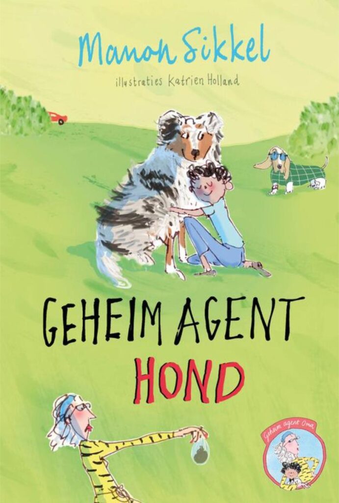 geheim agent hond voorkant boek