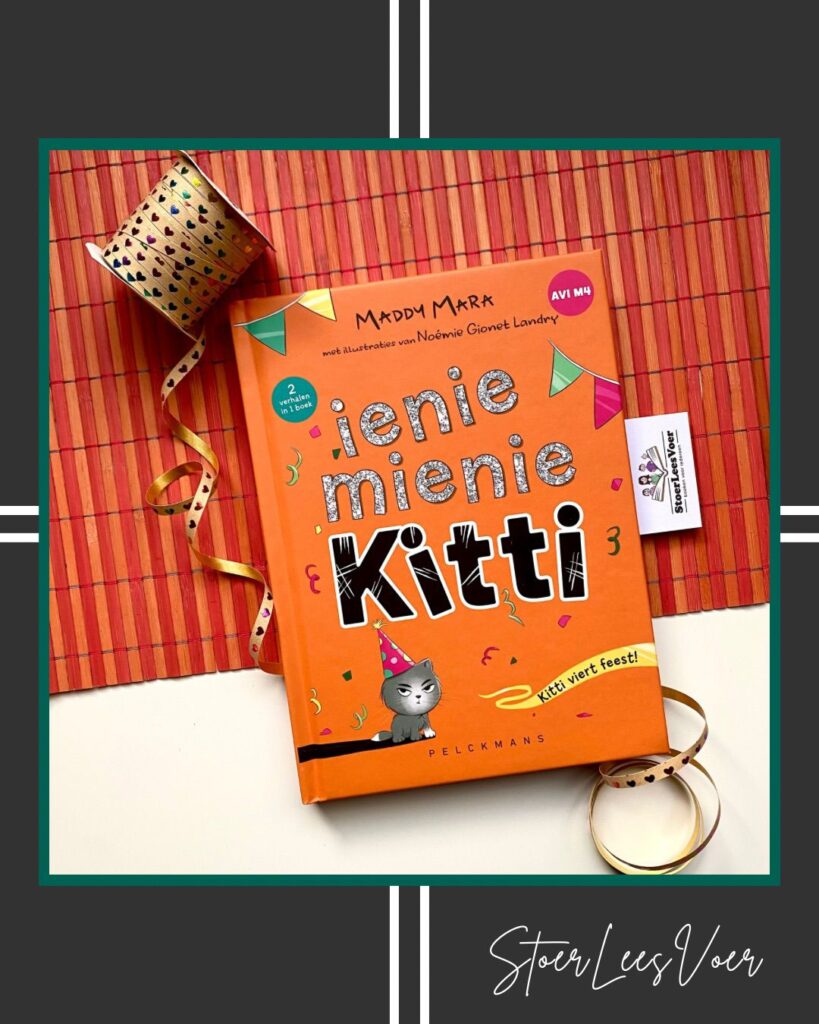 Ienie mienie kitti kitti viert feest maddy mara avi m4 voorkant boek omslag cover