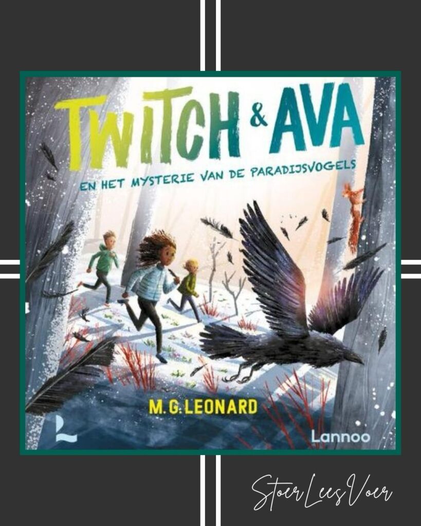 twitch en ava en het mysterie van de paradijsvogel voorkant boek cover omslag