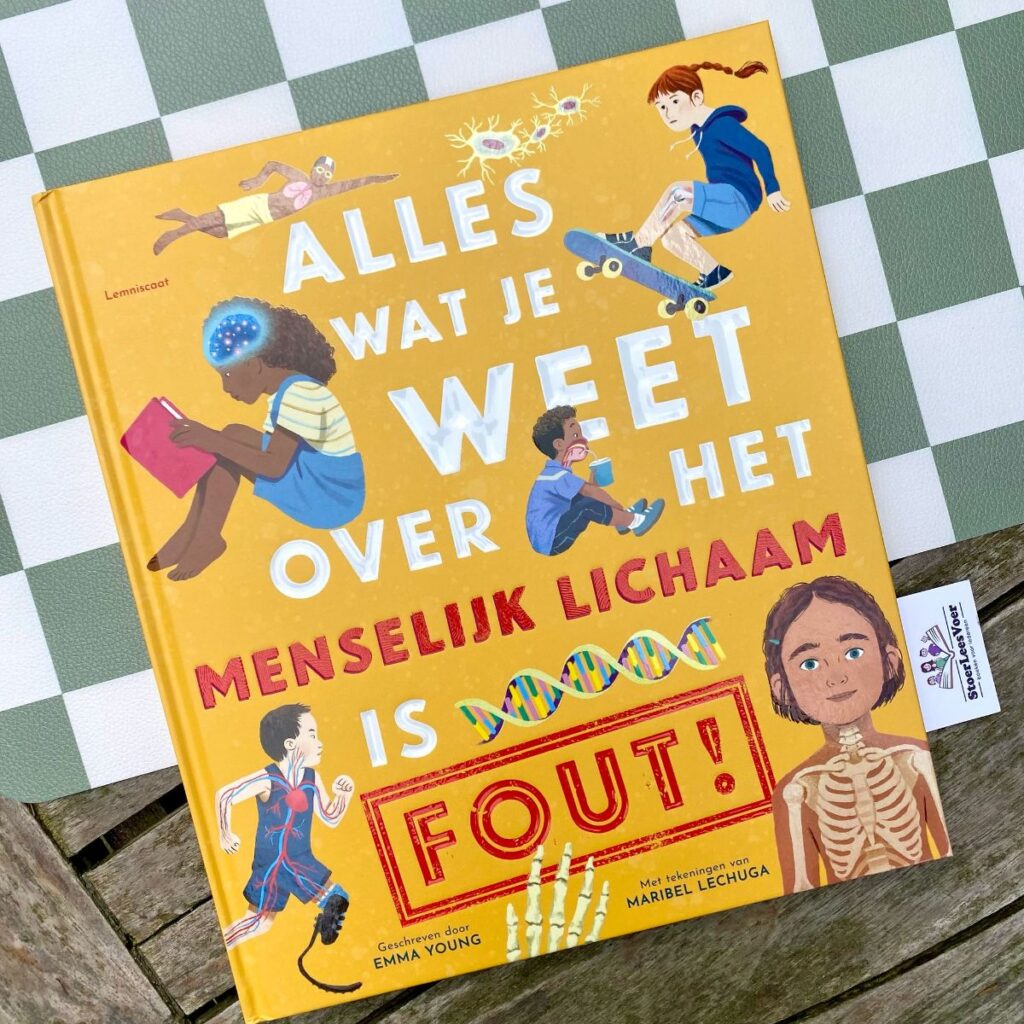 Alles wat je weet over het menselijk lichaam is fout voorkant cover omslag weetjesboek