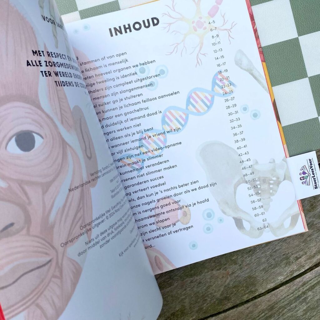 inhoudsopgave Alles wat je weet over het menselijk lichaam is fout