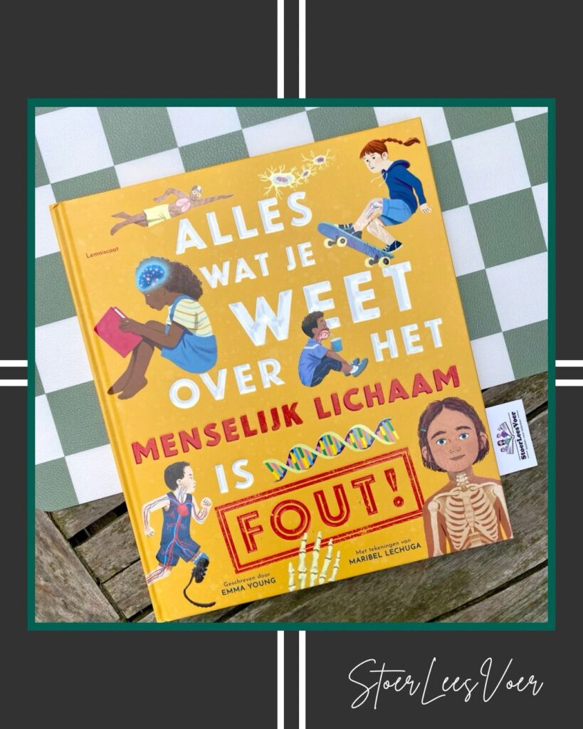 Alles wat je weet over het menselijk lichaam is fout voorkant cover omslag weetjesboek