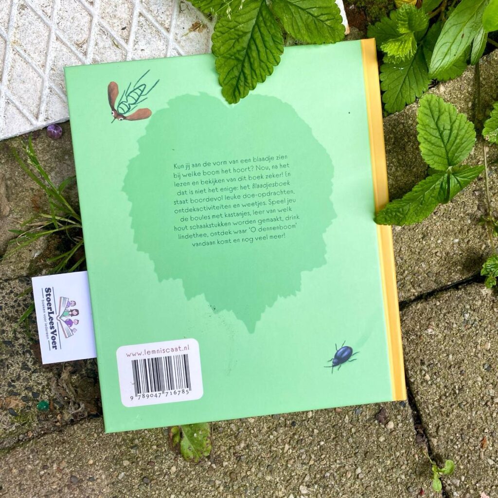 Blaadjesboek maartje kouwen evy van guyse, achterkant achterflap samenvatting synopsis cover omslag boek